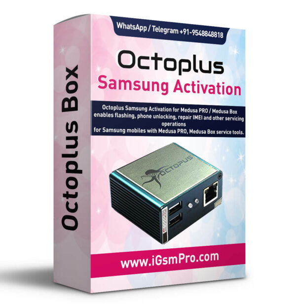 Octoplus Samsung Tool Activation for a Box / Dongle