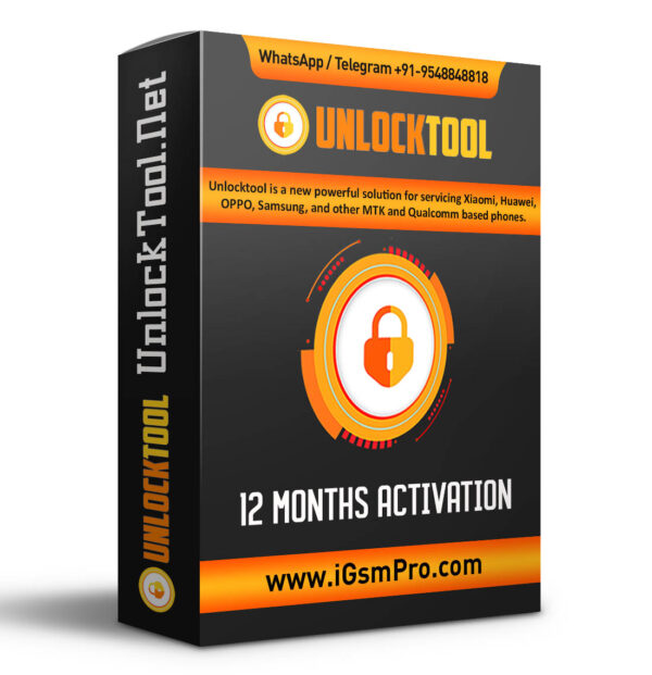 Unlocktool 12 Months Activation